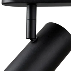 SLV 1008720 NOBLO® Wand- und Deckenaufbauleuchte triple rund 2700K 19W PHASE 32° schwarz