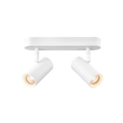 SLV 1008704 NOBLO® Wand- und Deckenaufbauleuchte double 15W Dim-to-Warm PHASE 36° weiß