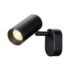 SLV 1008706 NOBLO® Wand- und Deckenaufbauleuchte single 8W Dim-to-Warm PHASE 36° schwarz