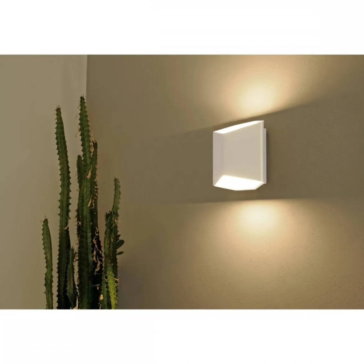 SLV No. 151711 CARISO LED Wandleuchte 2 weiss 3000K dimmbar
