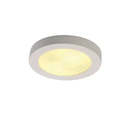 SLV No. 148001 Deckenleuchte GL 105 E27 rund weisser Gips 31cm