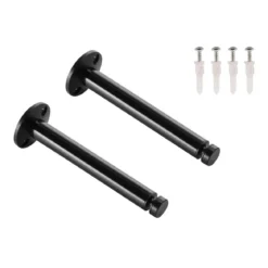 SLV No. 186640 DECKENUMLENKER für TENSEO Niedervolt-Seilsystem schwarz 2 Stück