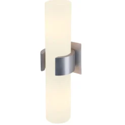 SLV No. 147529 DENA II Wandleuchte alu gebürstet Glas teilsatiniert 2xE14 max. 40W