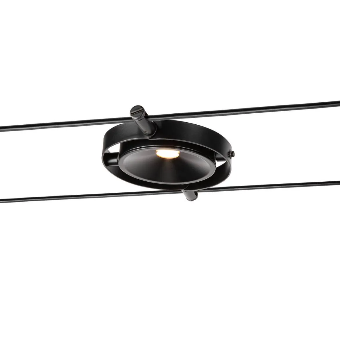 SLV No. 1002861 DURNO LED Seilleuchte für TENSEO Niedervolt-Seilsystem 2700K schwarz