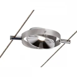 SLV No. 1002863 DURNO LED Seilleuchte für TENSEO Niedervolt-Seilsystem 2700K chrom