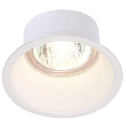 SLV No. 112911 Einbauleuchte Horn 1 QPAR51 rund mattschwarz weiß max. 50W
