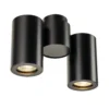 SLV No. 151830 ENOLA_B SPOT double Wand- Deckenleuchte mattschwarz GU10 max. 2x50W