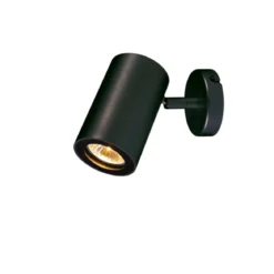 SLV No. 152010 ENOLA_B Wand- und Deckenleuchte single mattschwarz GU10 max. 50W