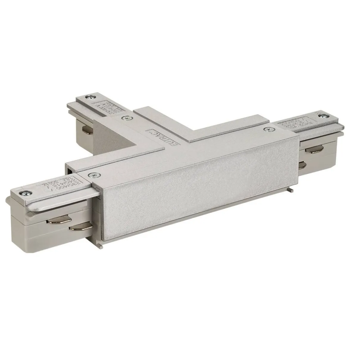 SLV No. 145634 EUTRAC T-Verbinder Erde links silbergrau