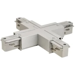 SLV No. 145694 EUTRAC X-Verbinder silbergrau