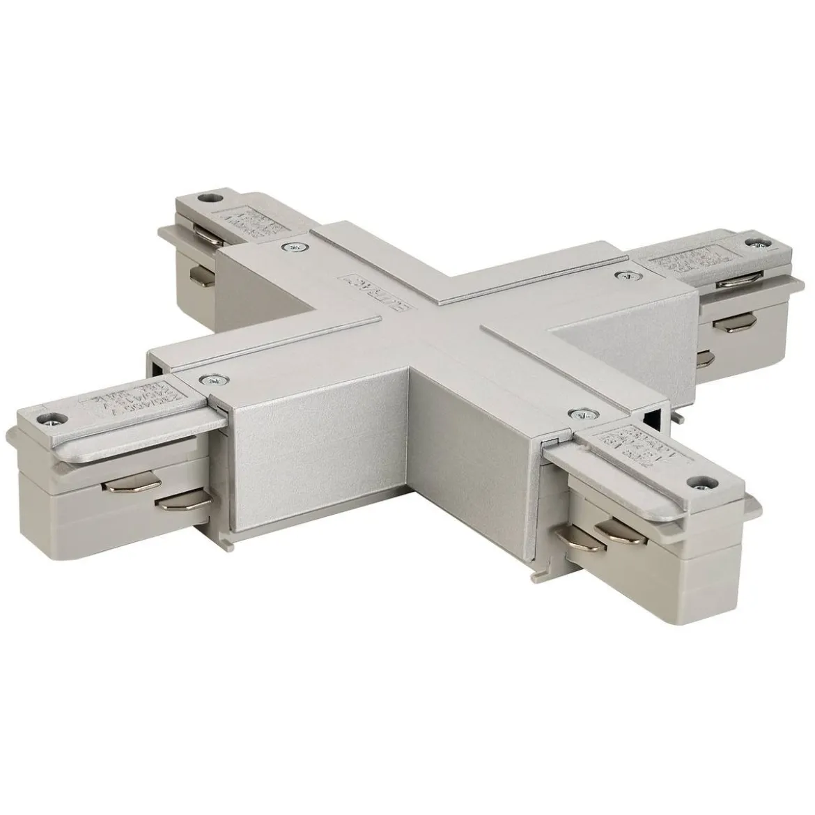SLV No. 145694 EUTRAC X-Verbinder silbergrau