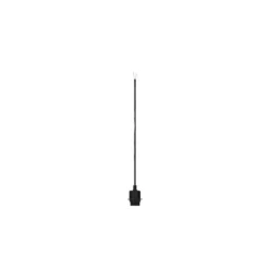 SLV No. 132660 FENDA E27 Pendelleuchte schwarz ohne Rosette ohne Schirm offenes Kabel
