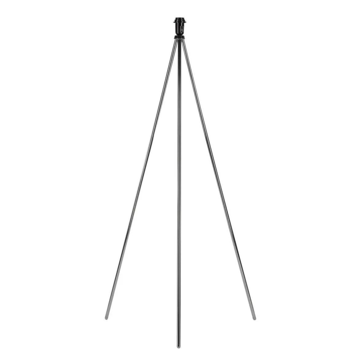 SLV No. 155492 FENDA E27 Stehleuchte chrom ohne Schirm 134 cm