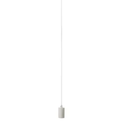 SLV No. 132691 FITU Pendelleuchte A60 rund weiß 5m Kabel mit offenem Kabelende max. 60W