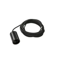 SLV No. 132690 FITU Pendelleuchte A60 rund schwarz 5m Kabel mit offenem Kabelende max. 60W