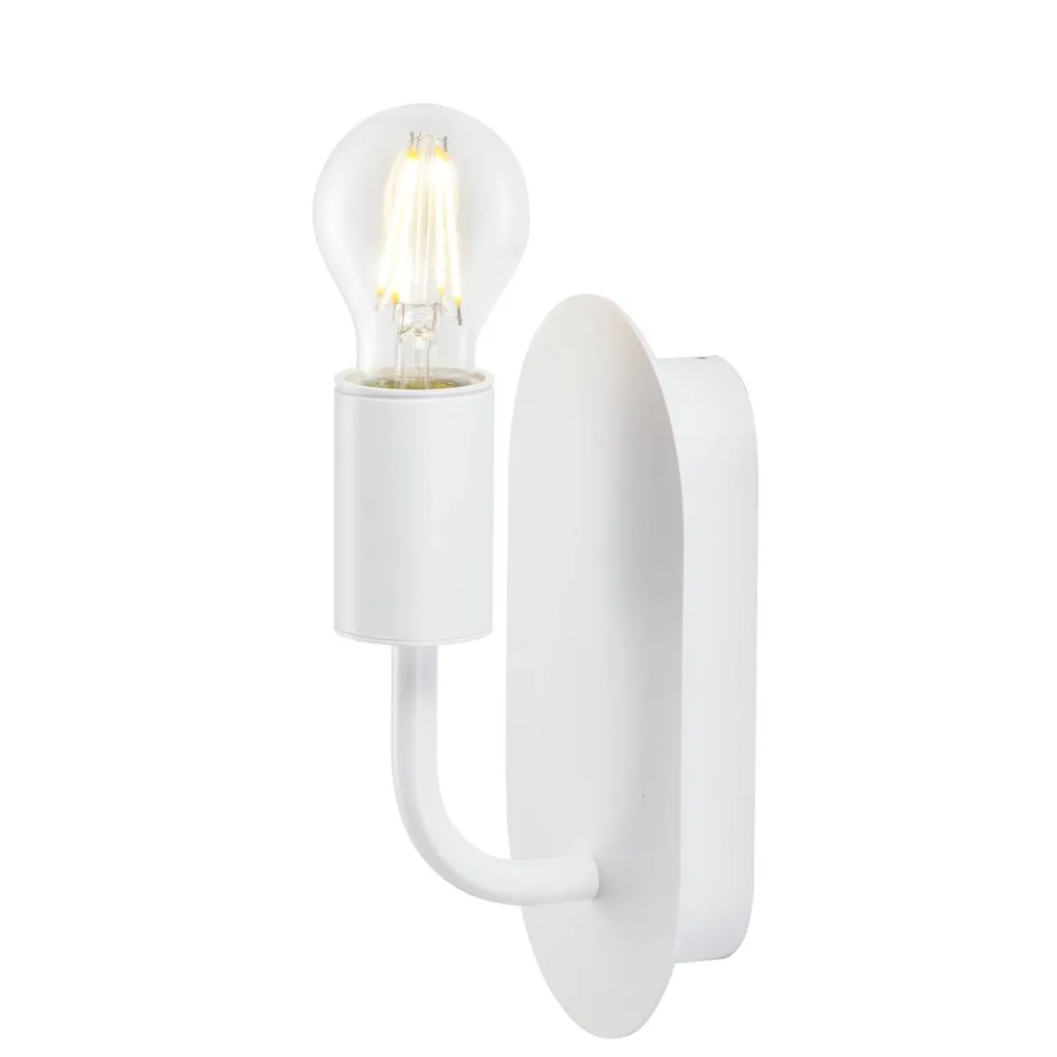 SLV No. 1002147 FITU WL Indoor Wandaufbauleuchte E27 weiß max. 24W