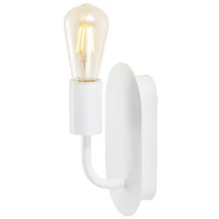 SLV No. 1002147 FITU WL Indoor Wandaufbauleuchte E27 weiß max. 24W