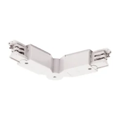 SLV No. 1001384 Flexverbinder für S-TRACK 3-Phasen-Aufbauschiene verkehrsweiß