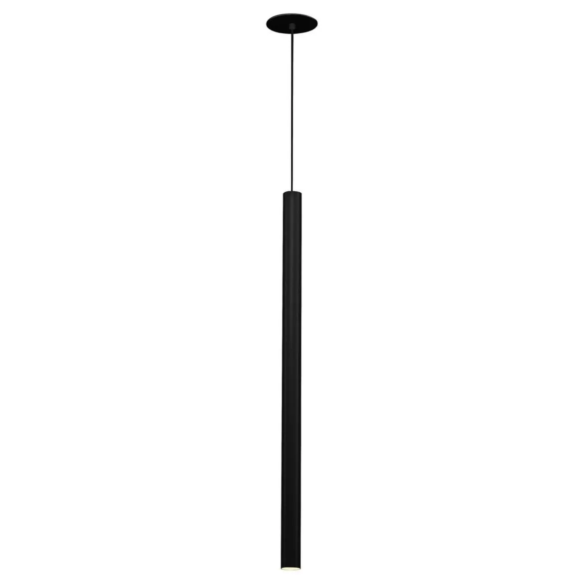 SLV No. 158400 HELIA 30 Pendelleuchte 7,5W LED 3000K rund schwarz flache Rosette zum Einbau