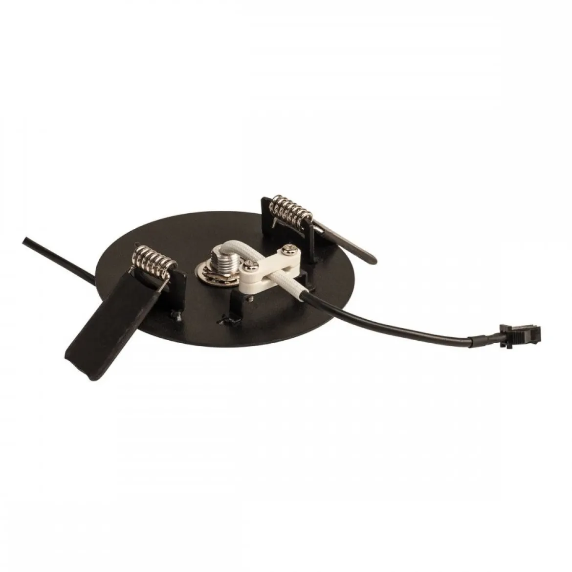 SLV No. 158400 HELIA 30 Pendelleuchte 7,5W LED 3000K rund schwarz flache Rosette zum Einbau