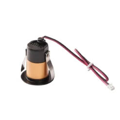 SLV No. 1000917 Horn MINI LED Deckeneinbauleuchte schwarz gold 3000K 12°