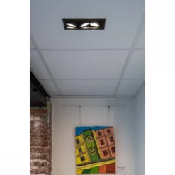 SLV No. 115720 KADUX LED Einbauleuchte 3-flammig Triac 3000K 1920lm 38° schwarz