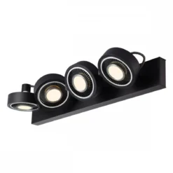 SLV No. 1002023 KALU CW Indoor Wand- und Deckenaufbauleuchte quad QPAR111 schwarz 4x75W