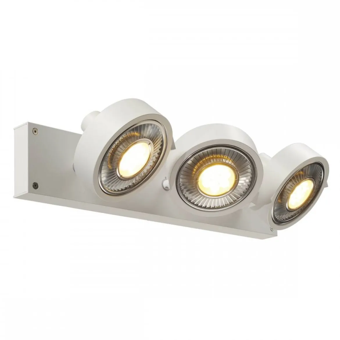 SLV No. 147321 KALU 3 QPAR111 Wand- Deckenleuchte weiss max. 75W