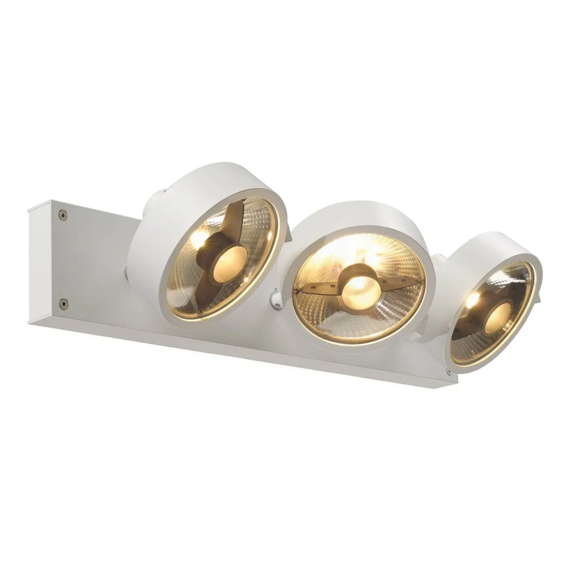 SLV No. 147321 KALU 3 QPAR111 Wand- Deckenleuchte weiss max. 75W