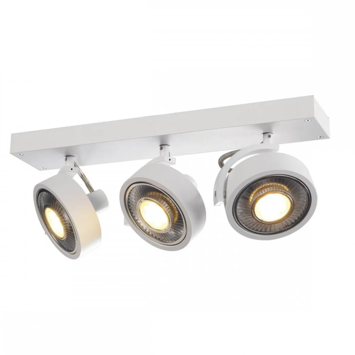 SLV No. 147321 KALU 3 QPAR111 Wand- Deckenleuchte weiss max. 75W