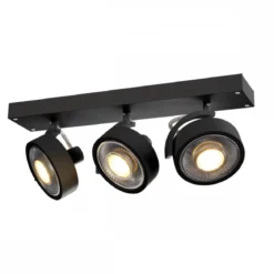 SLV No. 1000704 KALU 3 QPAR111 Wand- und Deckenleuchte schwarz max. 75W