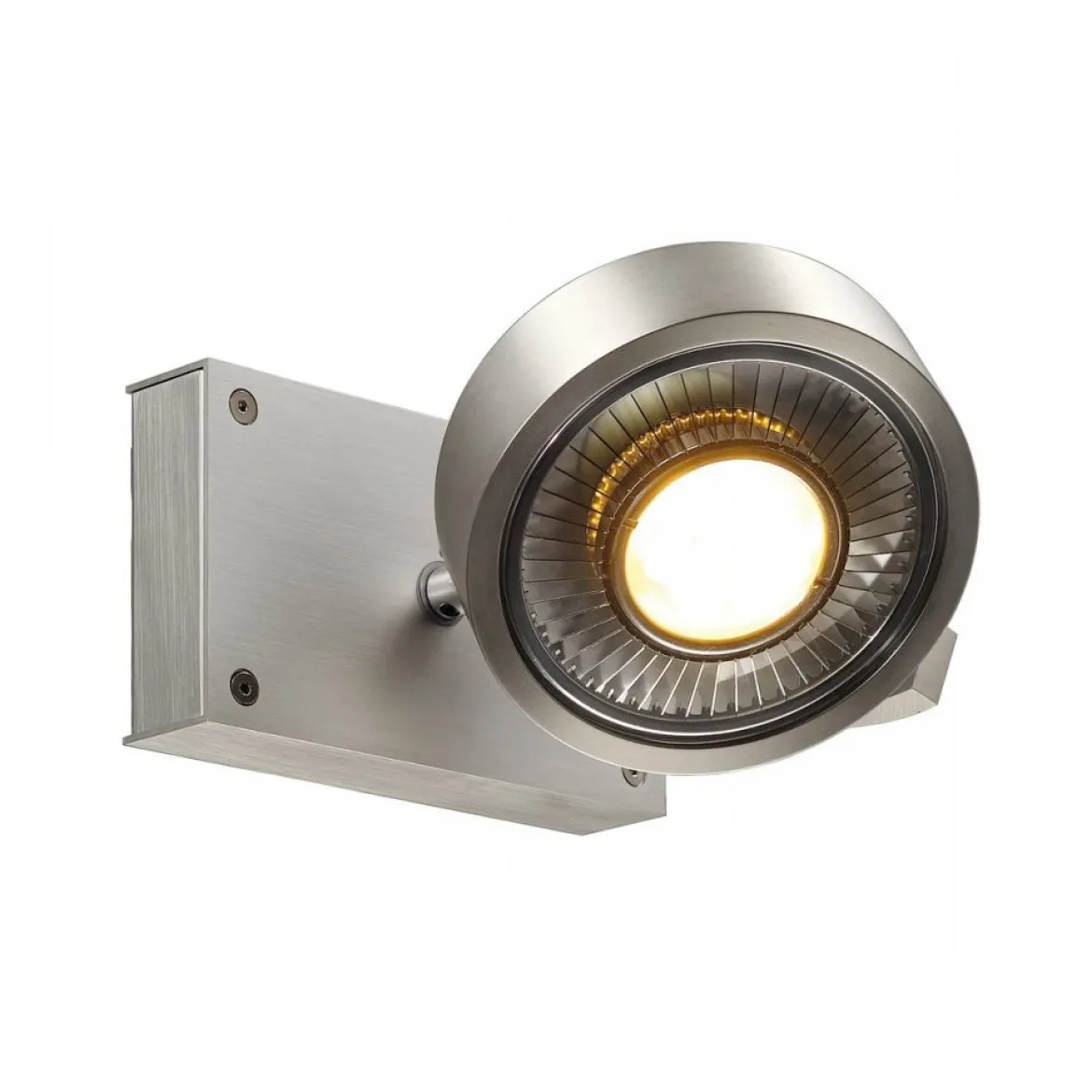 SLV No. 147306 KALU 1 QPAR111 Wand- und Deckenleuchte alu gebürstet max. 75W