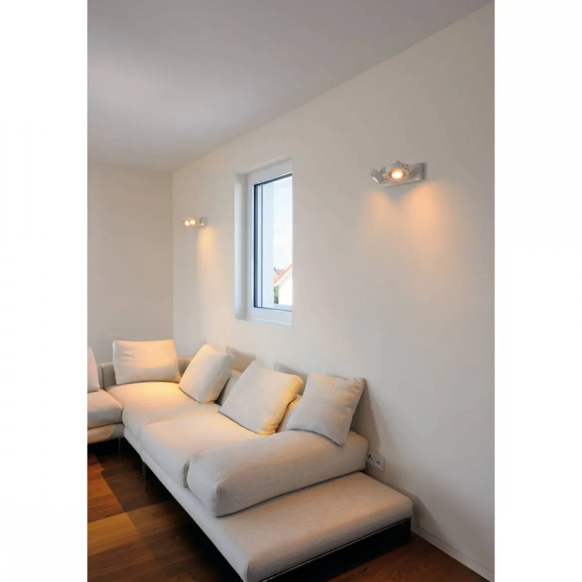 SLV No. 147311 KALU 2 QPAR111 Wand- und Deckenleuchte weiss max. 75W