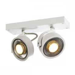 SLV No. 147311 KALU 2 QPAR111 Wand- und Deckenleuchte weiss max. 75W