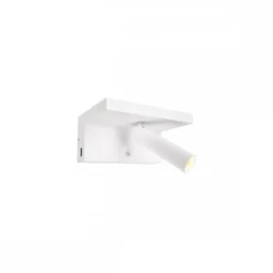 SLV No. 1002140 KARPO Bedside LED Indoor Wandaufbauleuchte weiß 3000K