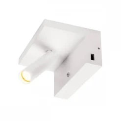 SLV No. 1002140 KARPO Bedside LED Indoor Wandaufbauleuchte weiß 3000K