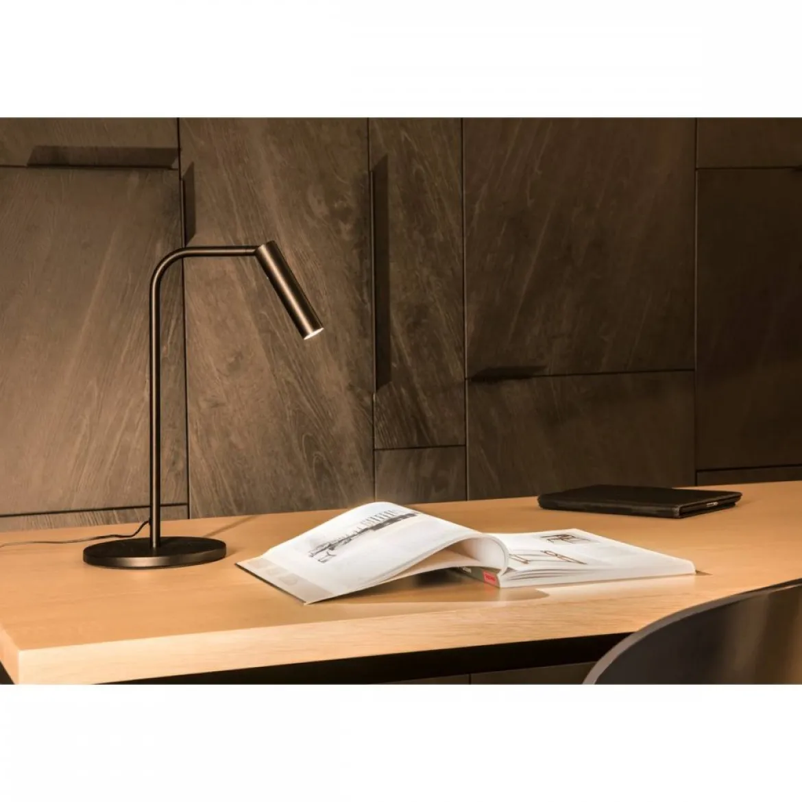 SLV No. 1001461 KARPO TL LED Indoor Tischleuchte schwarz 3000K