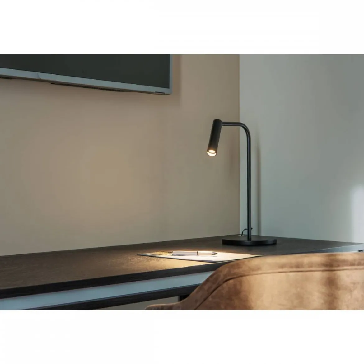 SLV No. 1001461 KARPO TL LED Indoor Tischleuchte schwarz 3000K