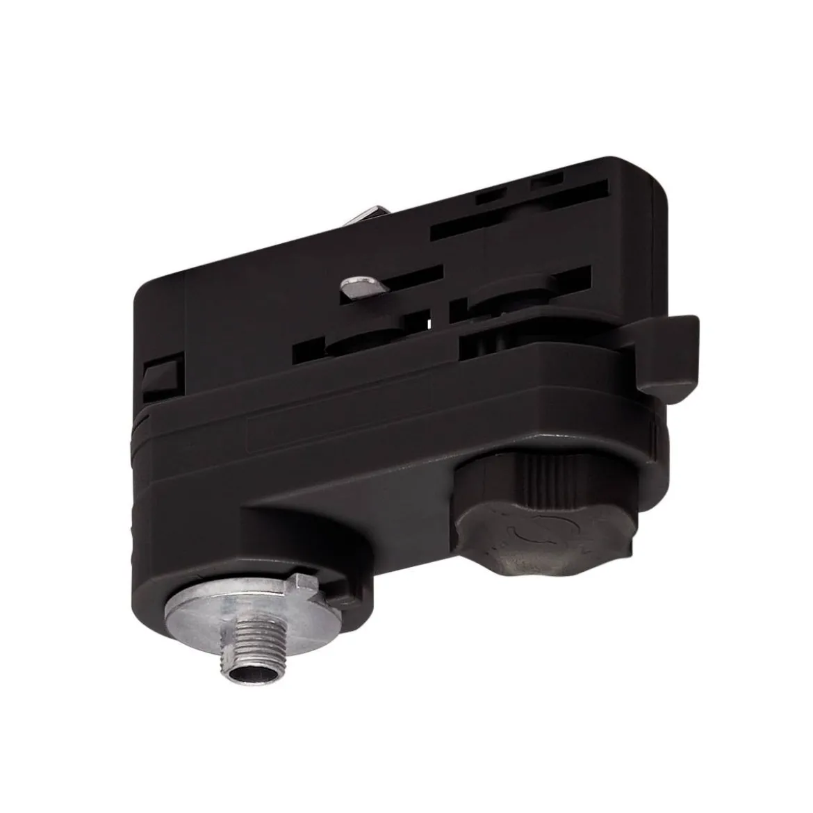 SLV No. 175200 Leuchtenadapter für S-TRACK 3-Phasen-Aufbauschiene schwarz