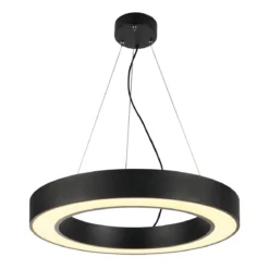 SLV No. 133840 MEDO PRO 60 RING Pendelleuchte schwarz LED