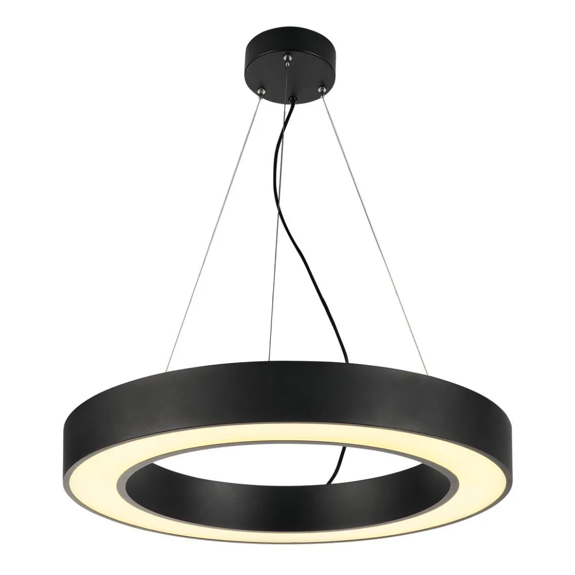 SLV No. 133840 MEDO PRO 60 RING Pendelleuchte schwarz LED