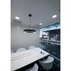 SLV No. 133840 MEDO PRO 60 RING Pendelleuchte schwarz LED