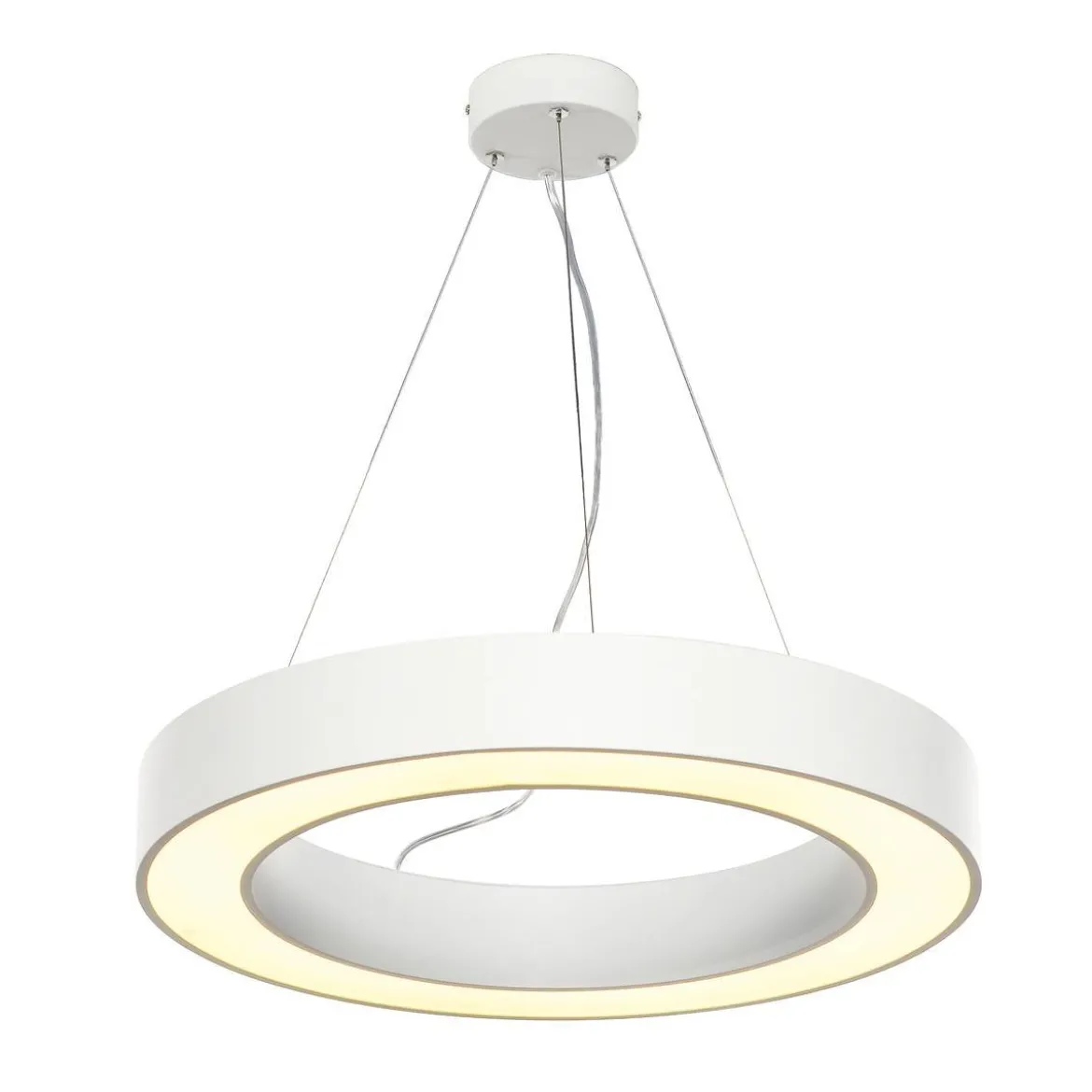 SLV No. 133841 MEDO PRO 60 RING Pendelleuchte weiss LED