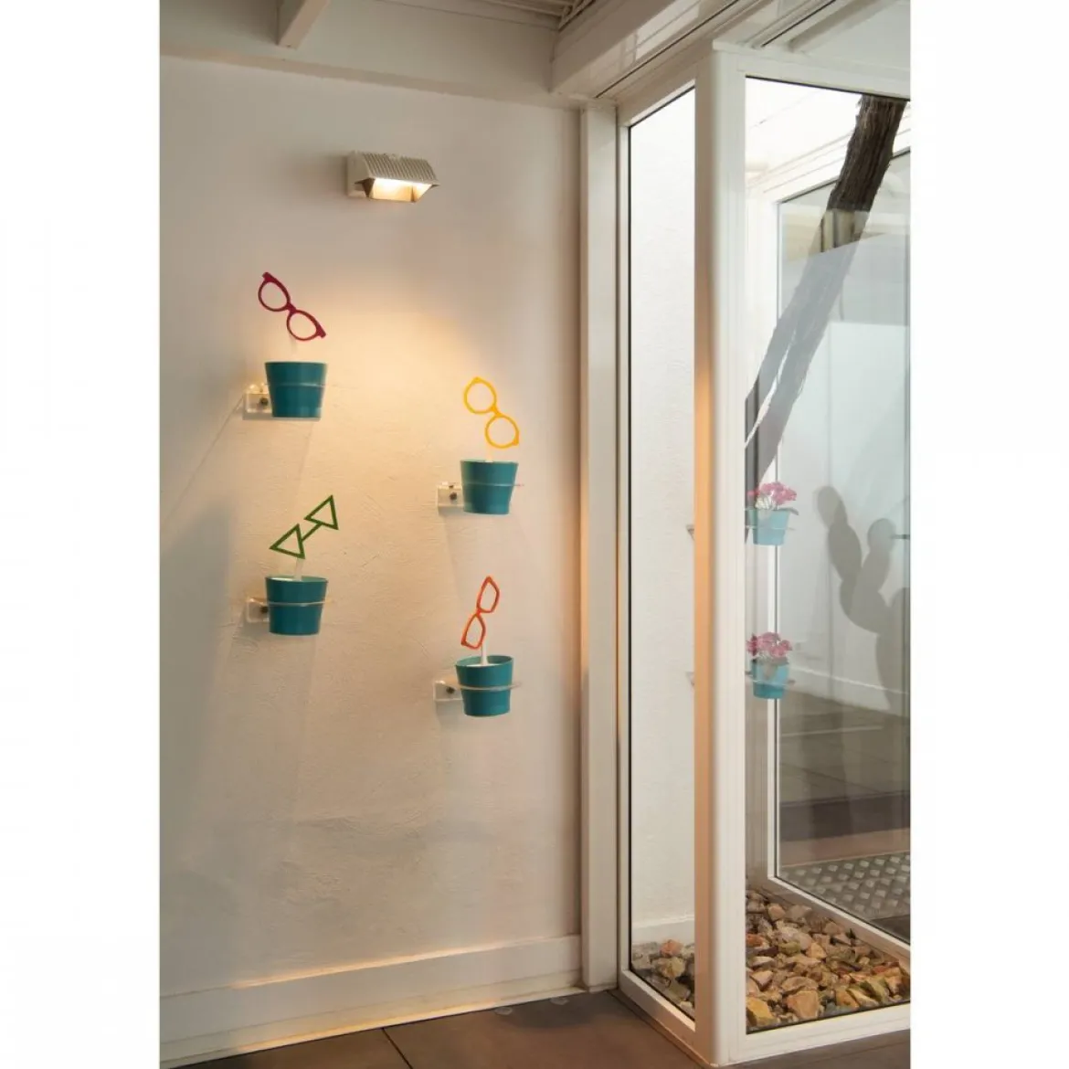 SLV No. 1001468 MERADO FLOOD WL LED Indoor Wandaufbauleuchte weiß 3000K 40°