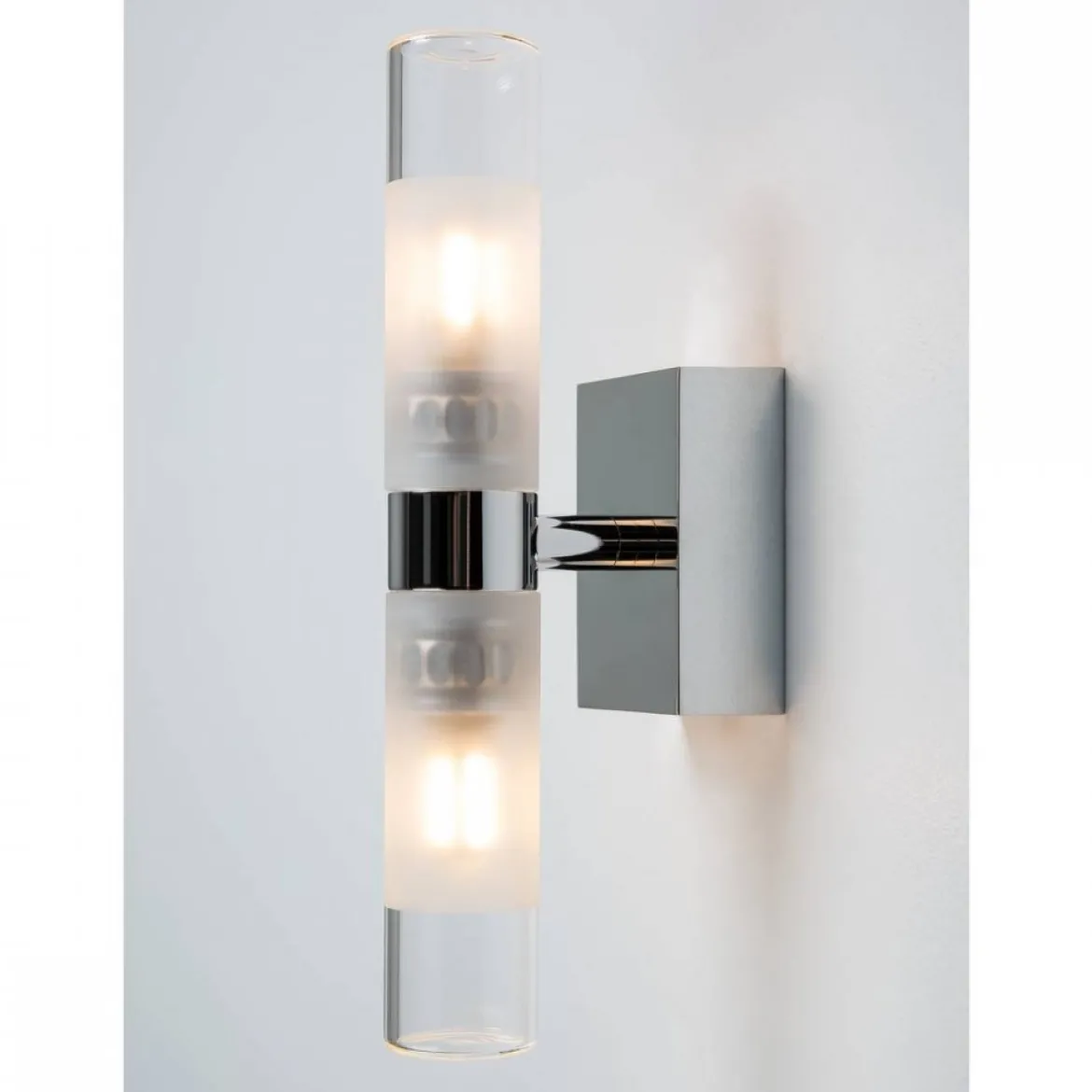 SLV No. 151282 MIBO WALL UP-DOWN Wandleuchte chrom 2xG9 IP21