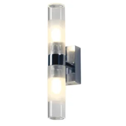 SLV No. 151282 MIBO WALL UP-DOWN Wandleuchte chrom 2xG9 IP21
