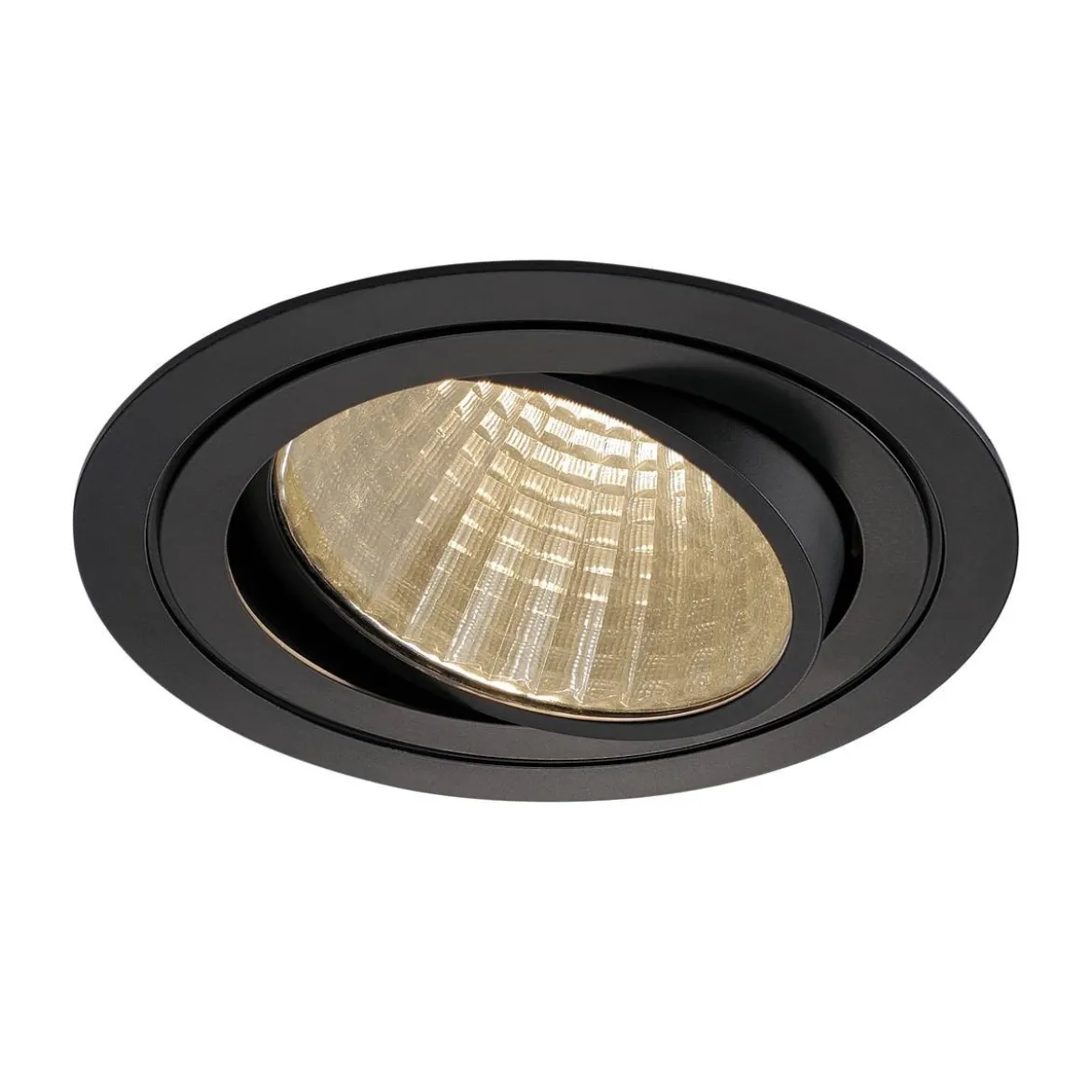 SLV No. 114270 NEW TRIA 150 LED Einbauleuchte rund 3000K 2425lm 30° schwarz