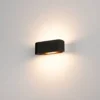 SLV No. 151450 OSSA 150 Wandleuchte oval matt black R7s 78mm up and down