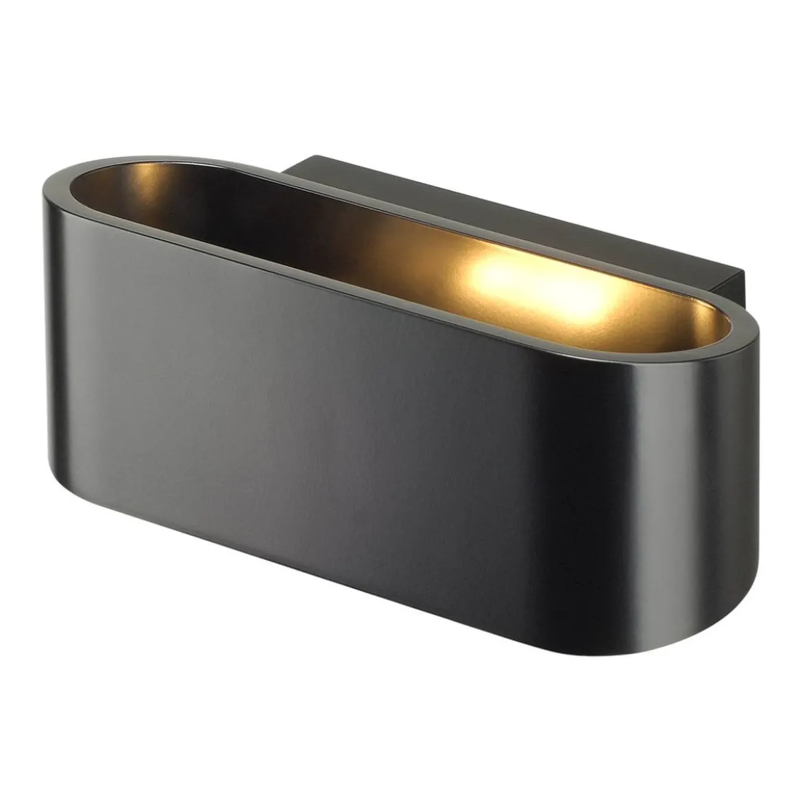 SLV No. 151450 OSSA 150 Wandleuchte oval matt black R7s 78mm up and down