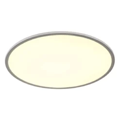 SLV No. 1000786 PANEL 60 rund LED Indoor Deckenaufbauleuchte silbergrau 4000K
